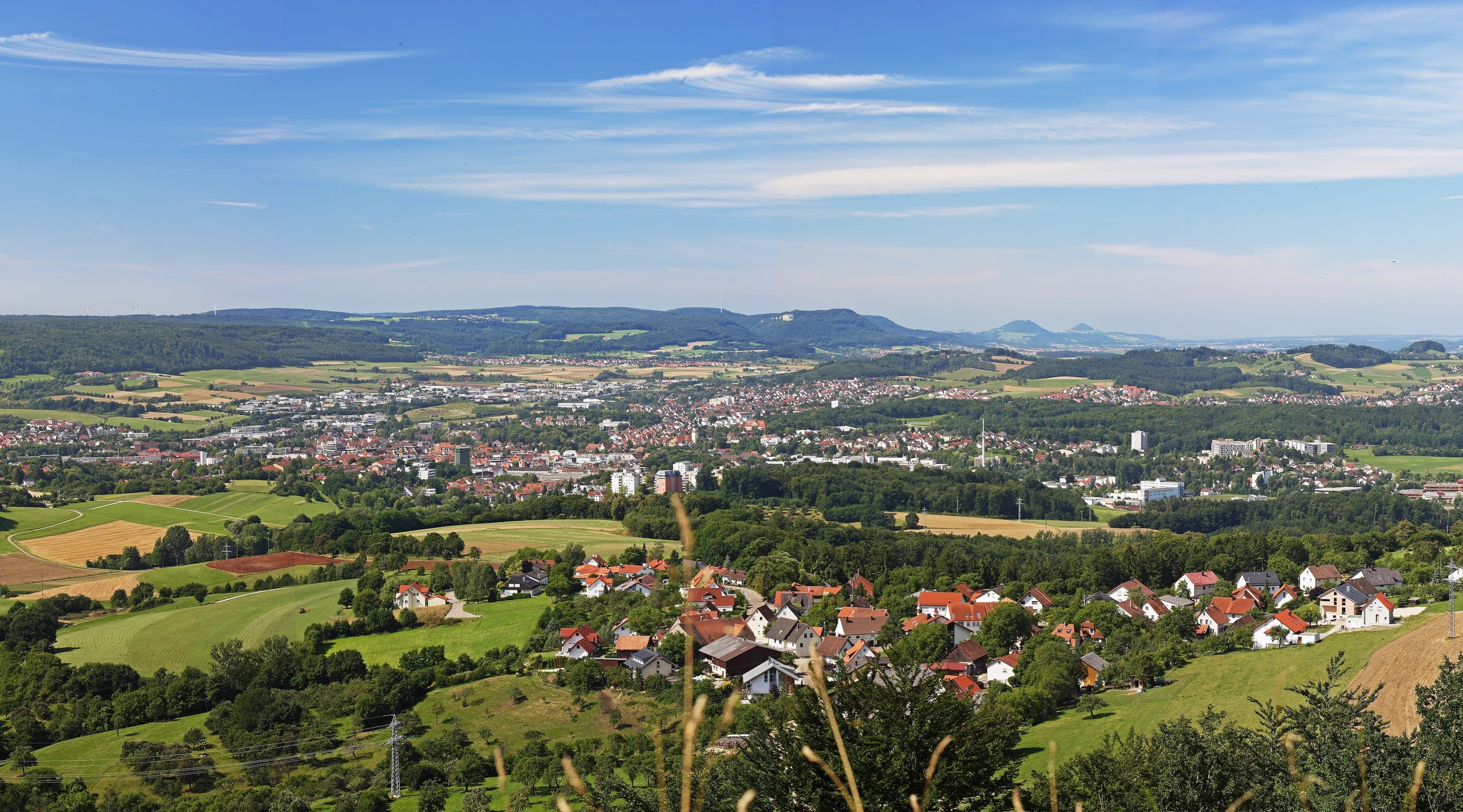 Ausblick auf Aalen