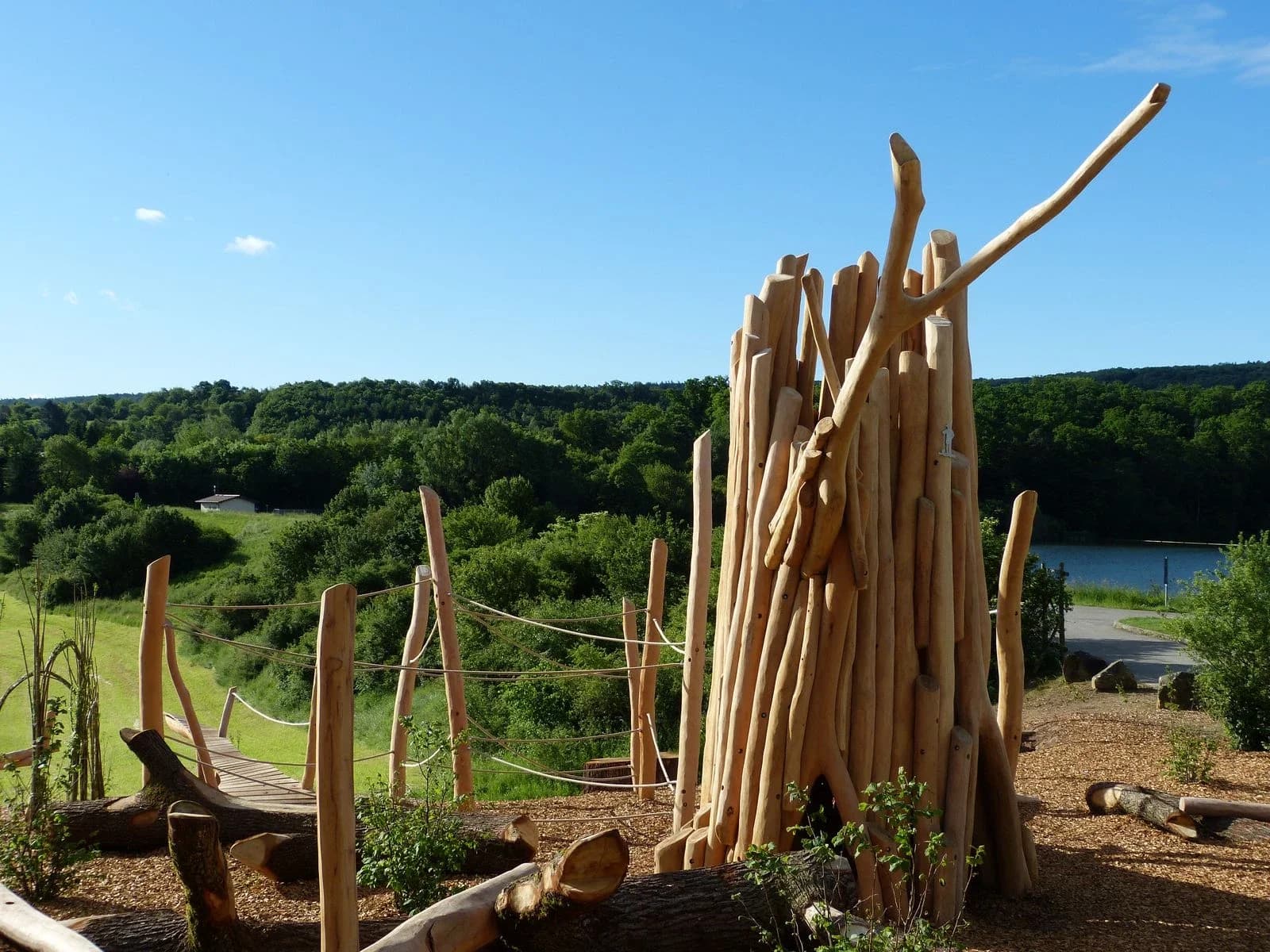 Spielplatz Wildkatzenwelt | am Badesee Ehmetsklinge in Zaberfeld