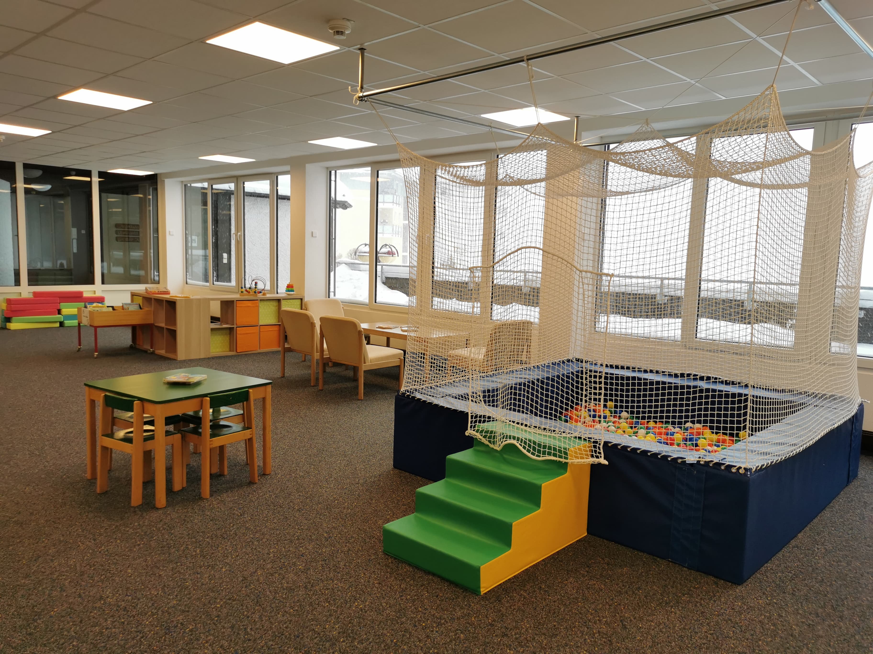 Bällebad im Spielzimmer in Schluchsee