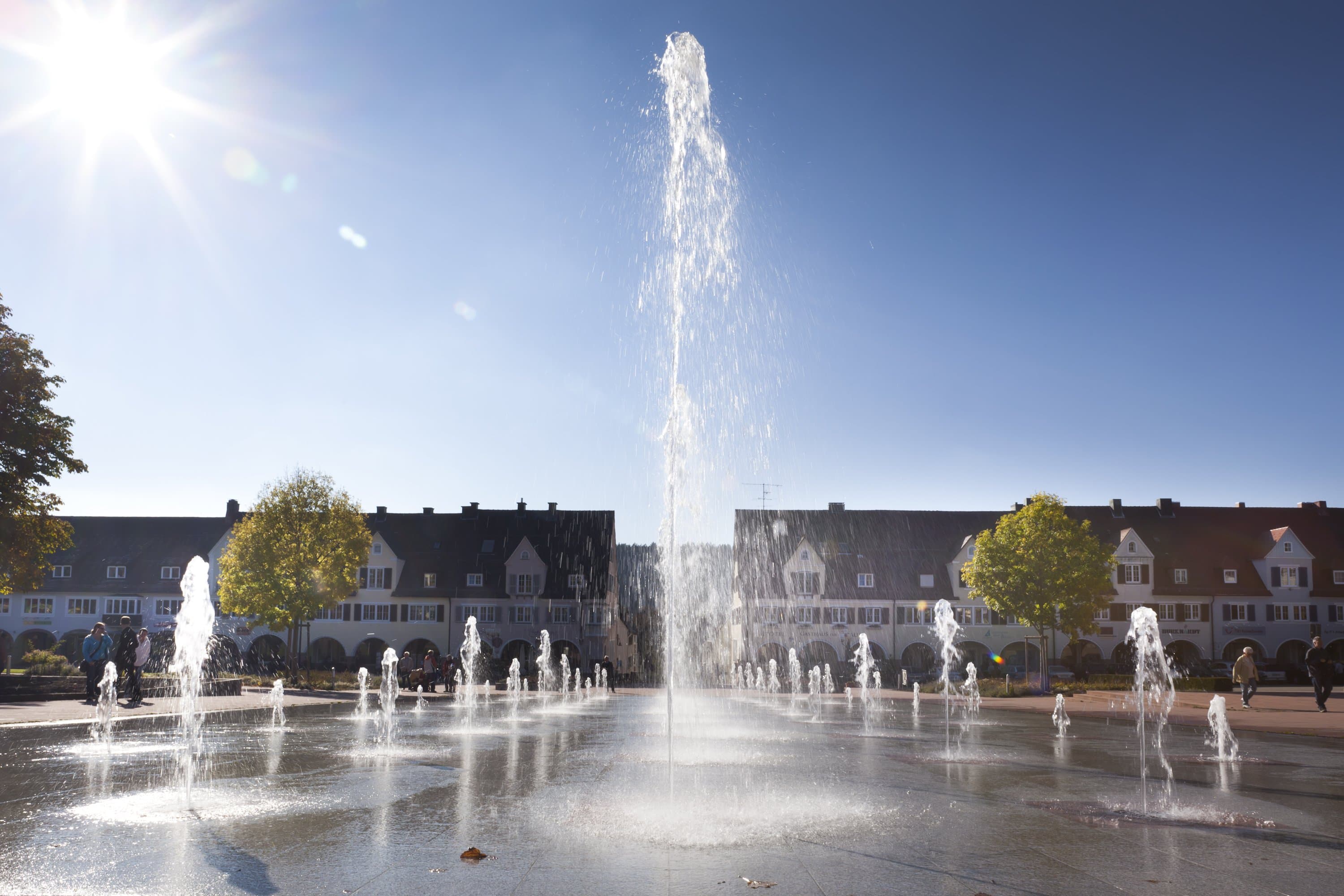 Wasserfontänen