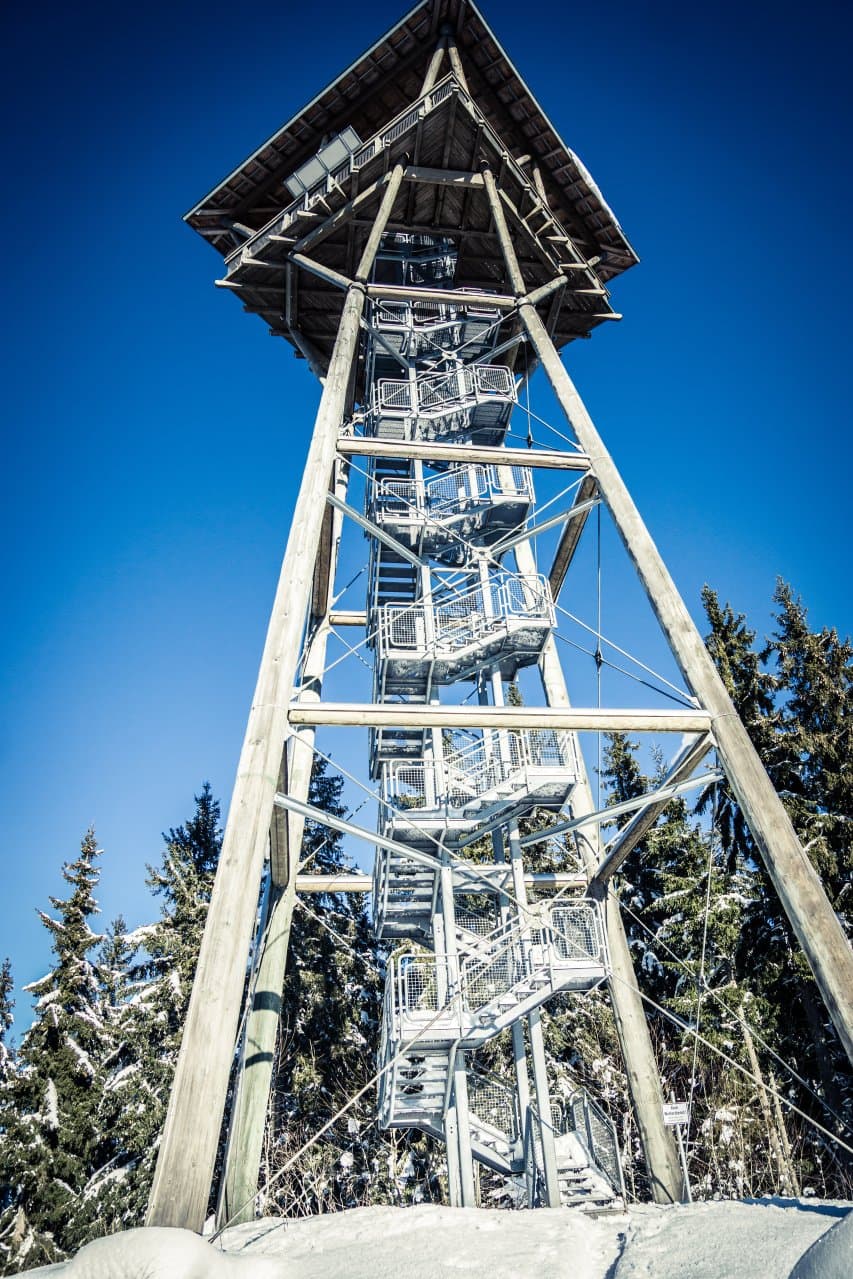 Blick auf den Riesenbühlturm
