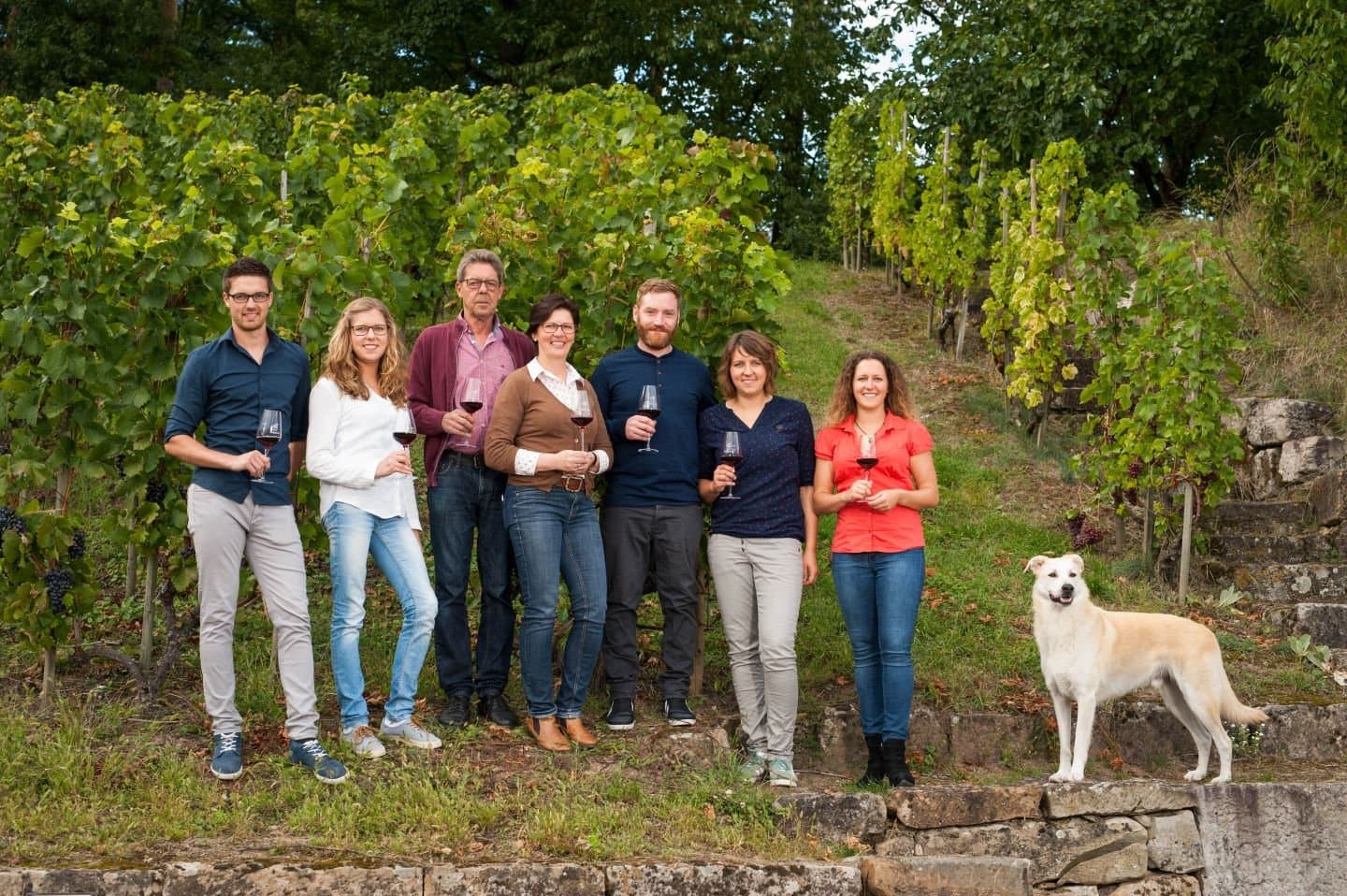 Familienbild Weingut Weihbrecht, Bretzfeld