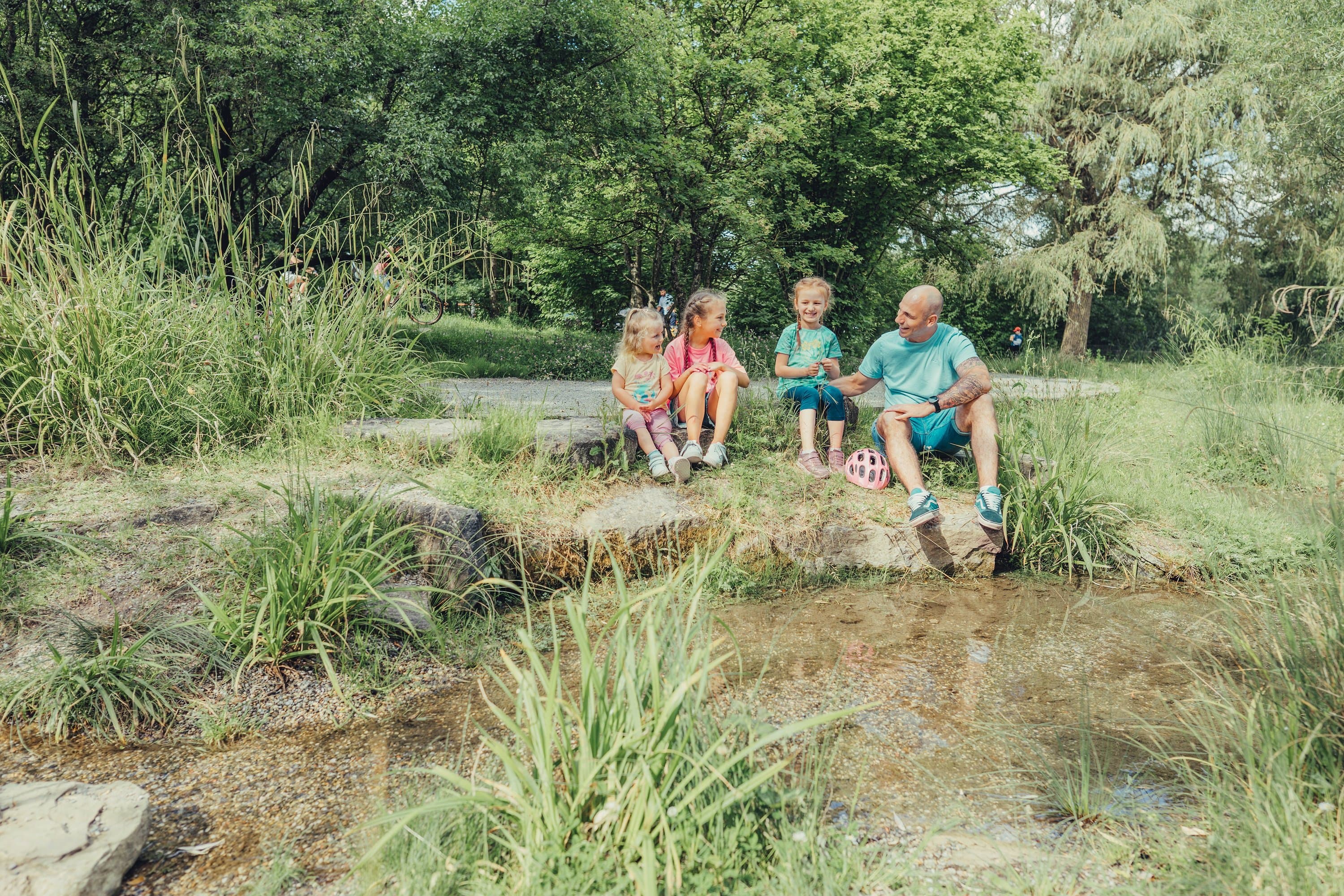 Family-Time im Ziegeleipark in Heilbronn