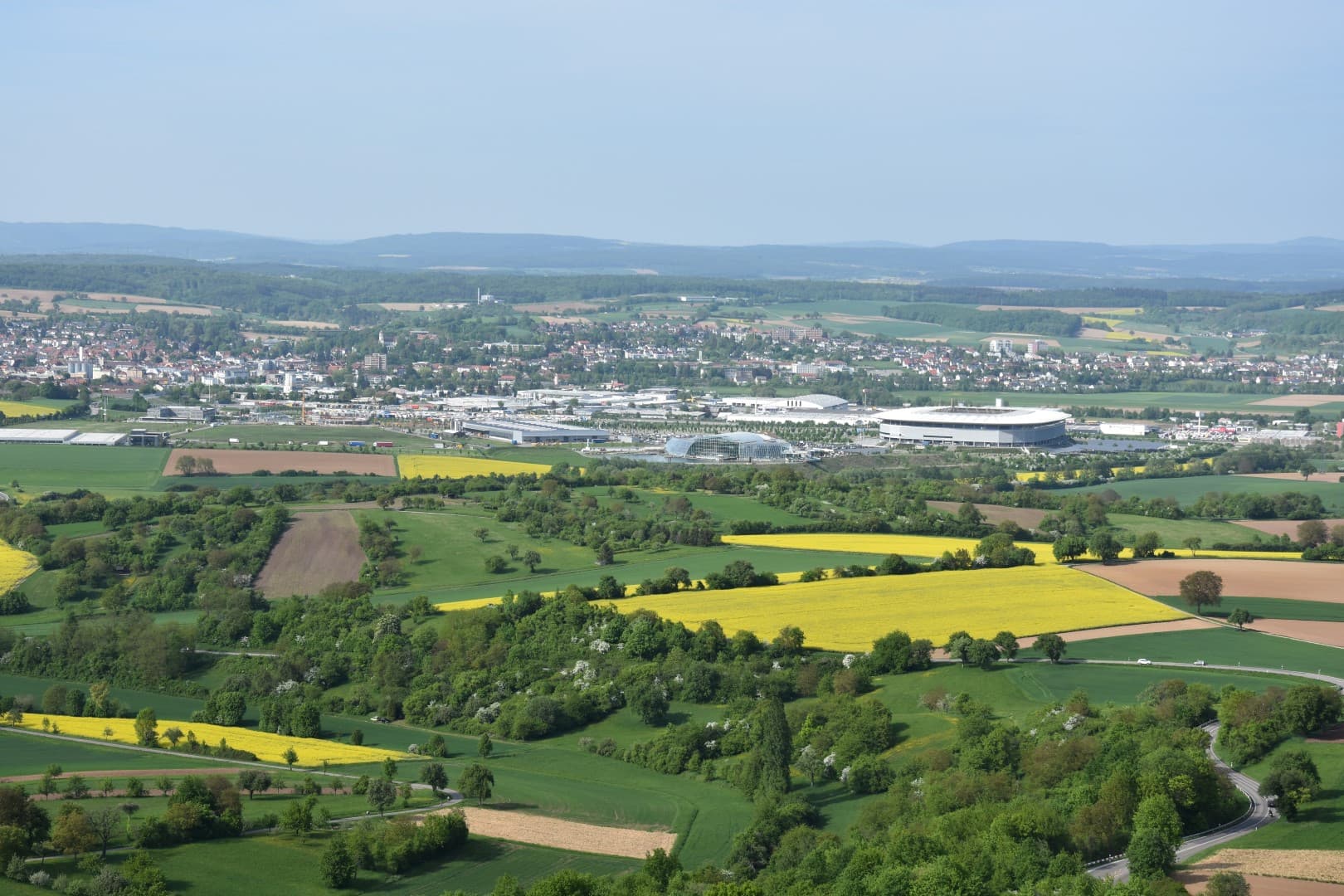 Luftbild Sinsheim