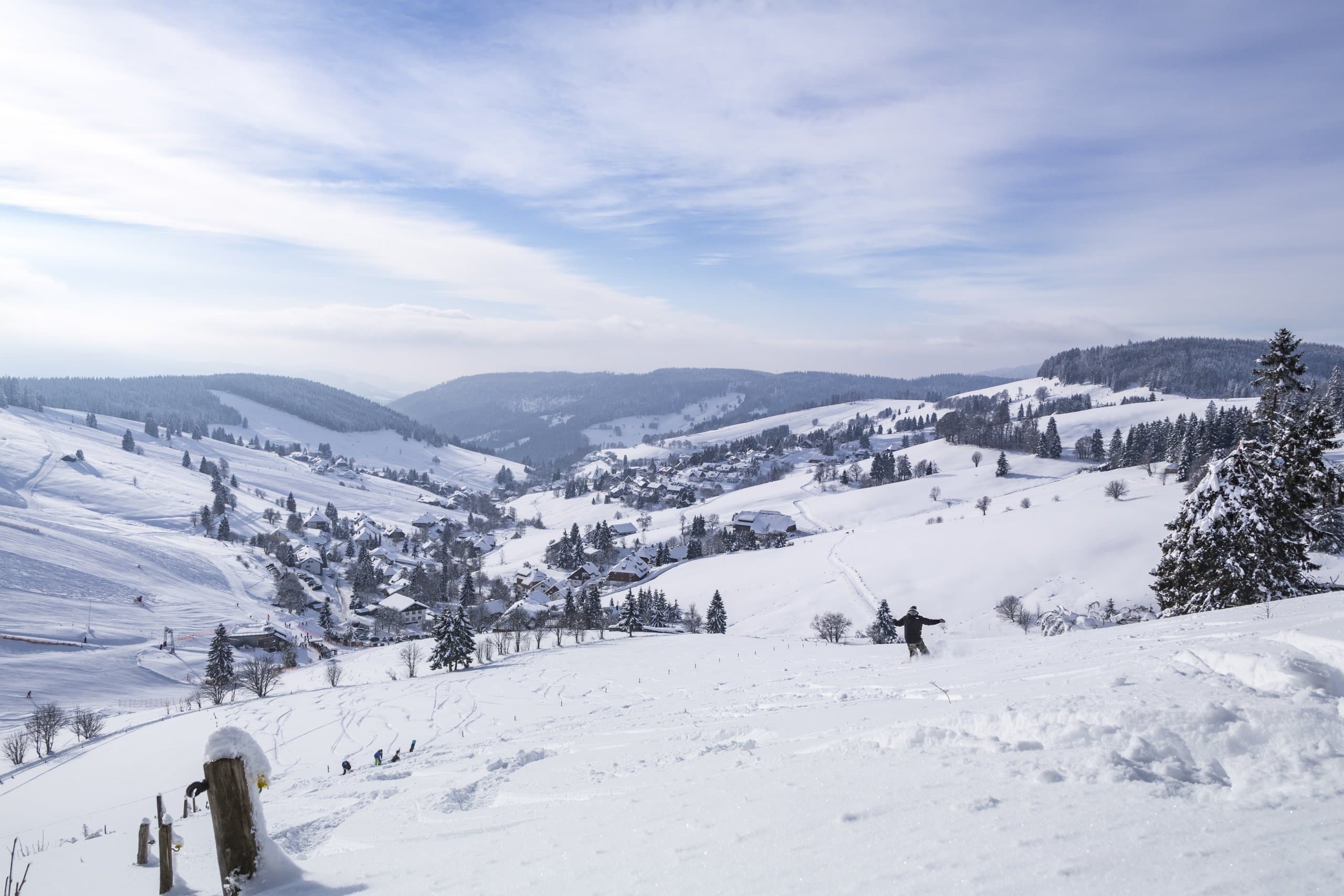 Winterlandschaft in Todtnauberg