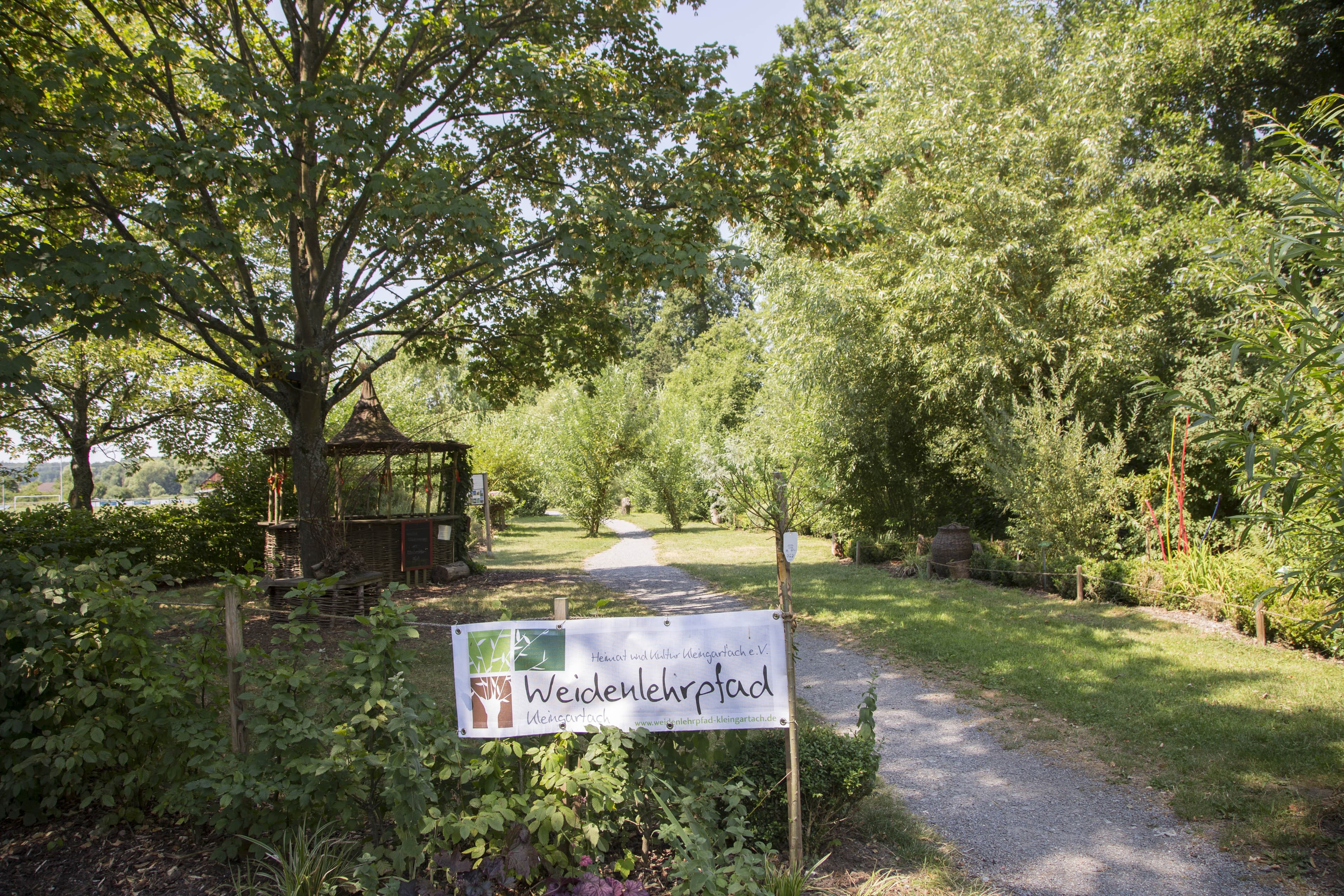Weidenlehrpfad Kleingartach, Eingang | Eppingen | HeilbronnerLand