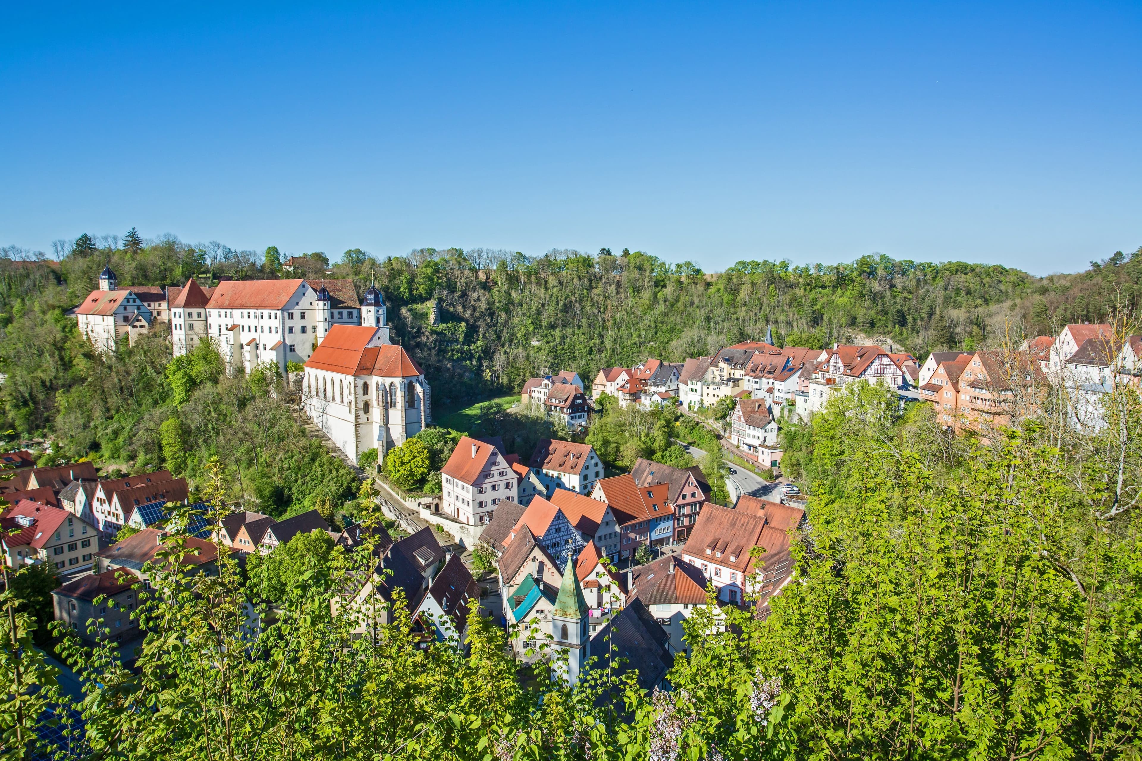 Schloß Haigerloch und Unterstadt