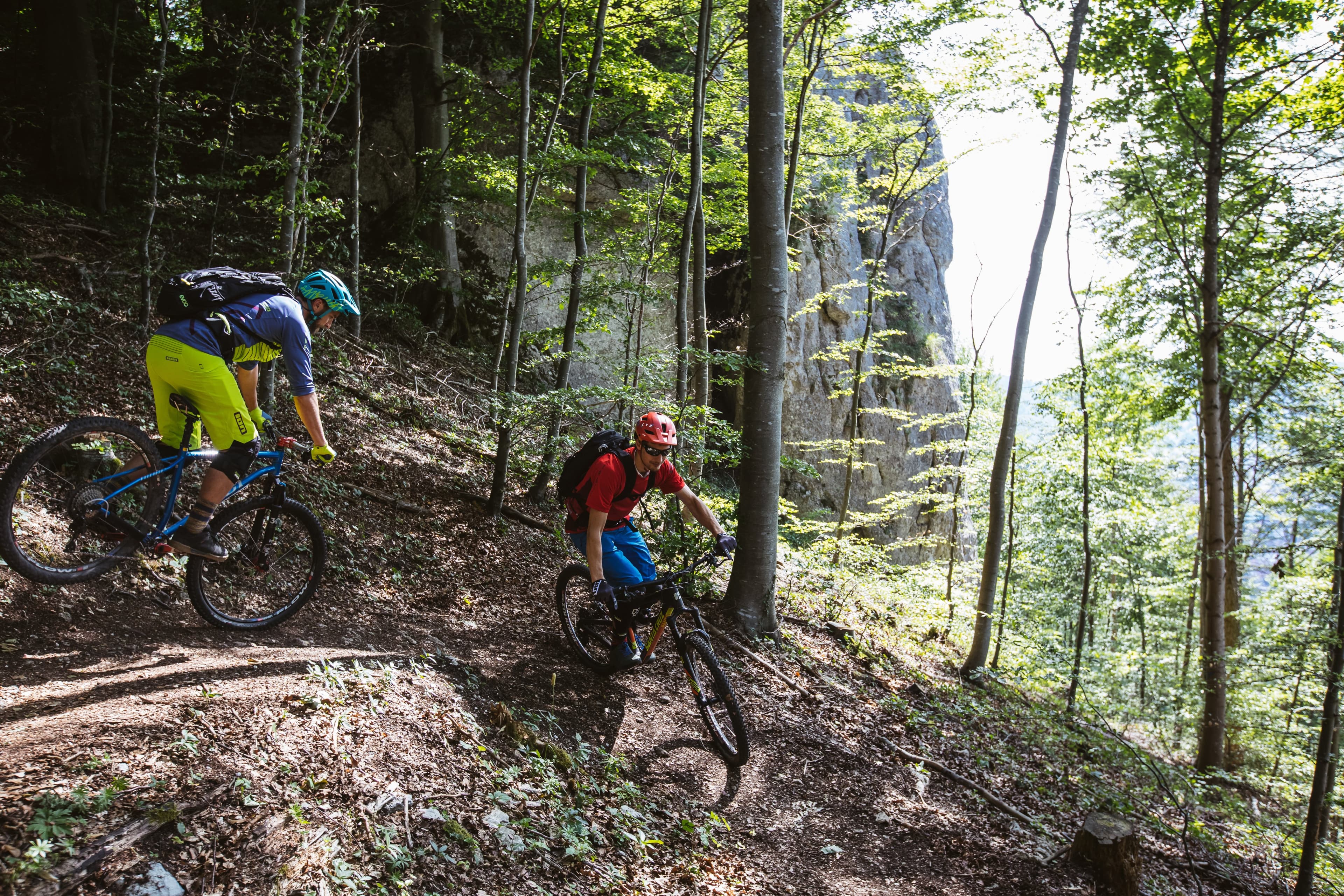 Trails in Albstadt: section of the "ALB-GOLD Wadenbeißer" MTB tour in Albstadt