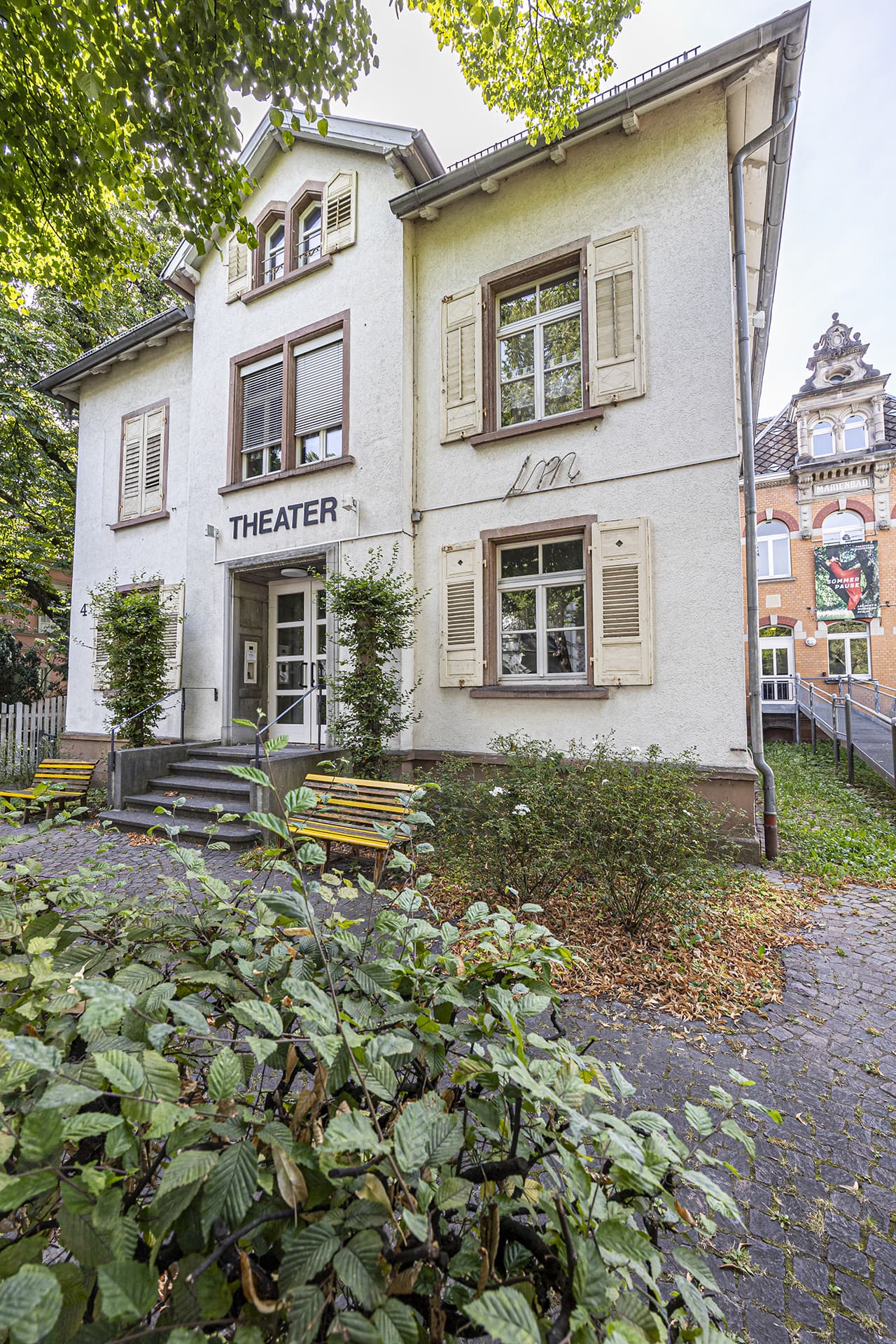 Eingang Theater im Marienbad