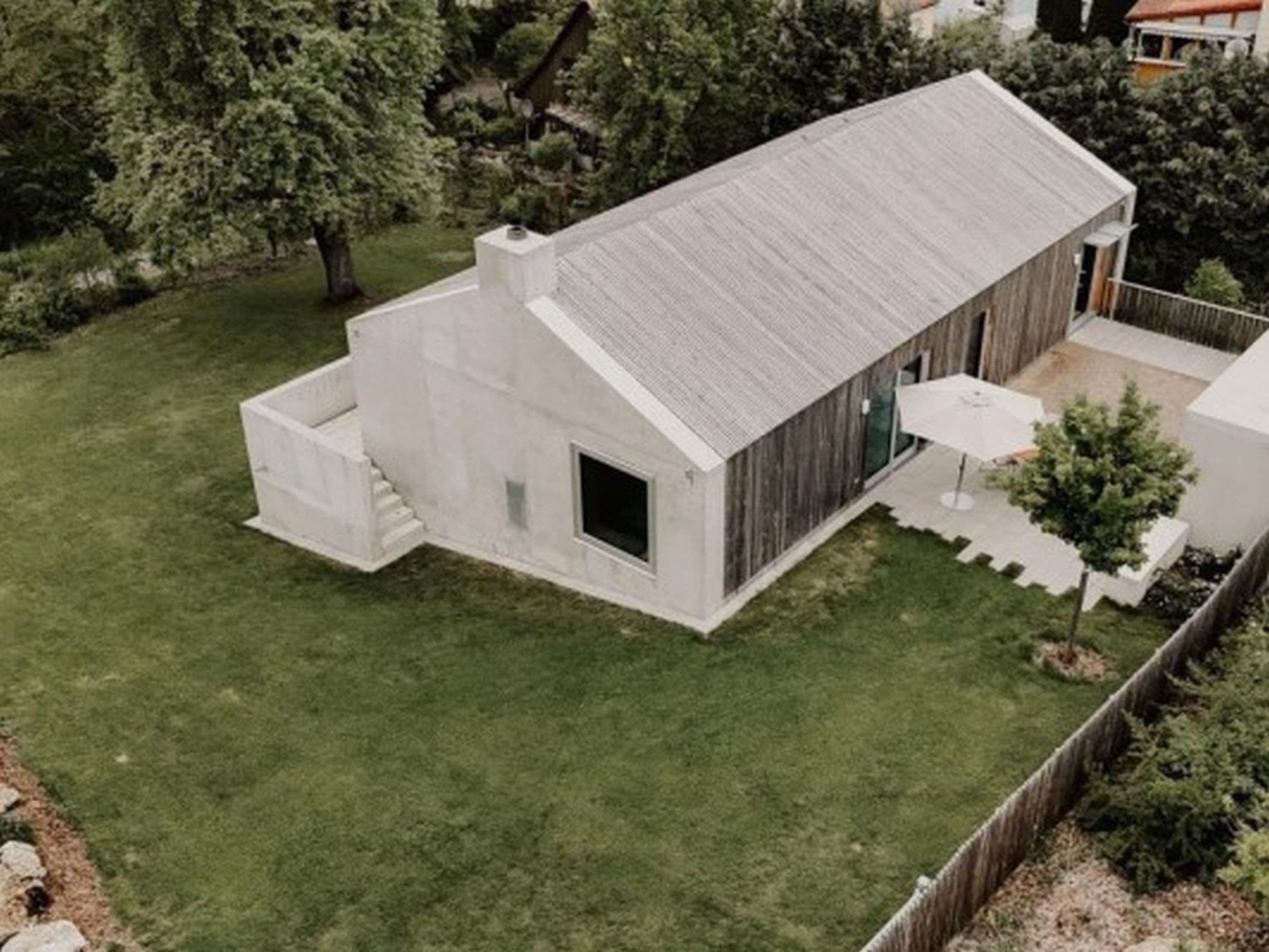 Ferienhaus Tierbachlodge bei Blaufelden: Außenansicht