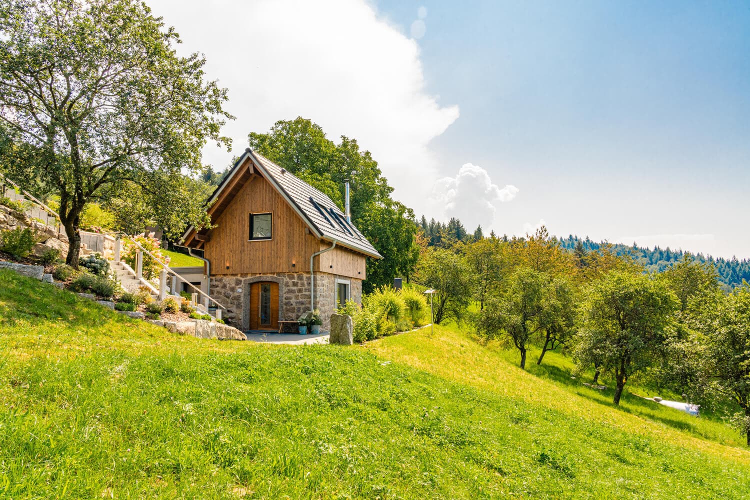 Waldlux luxury chalet Brennhus