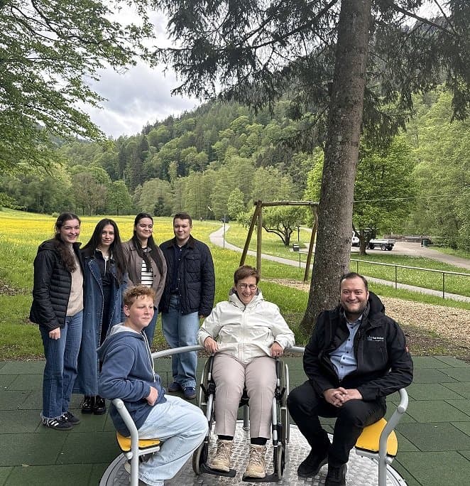 Einweihung des inklusiven Karussell