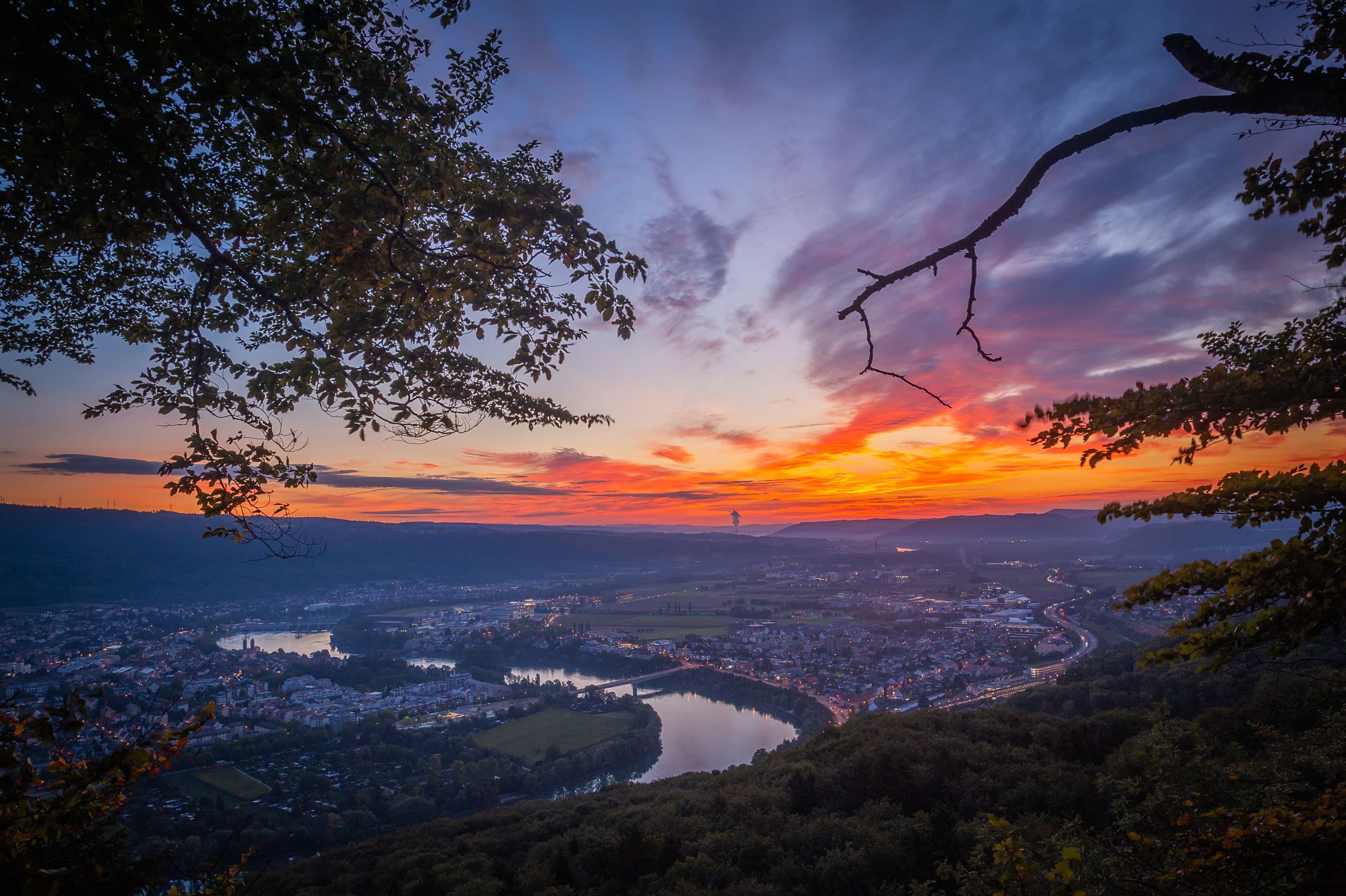 Ausblick von der Mumpfer Fluh