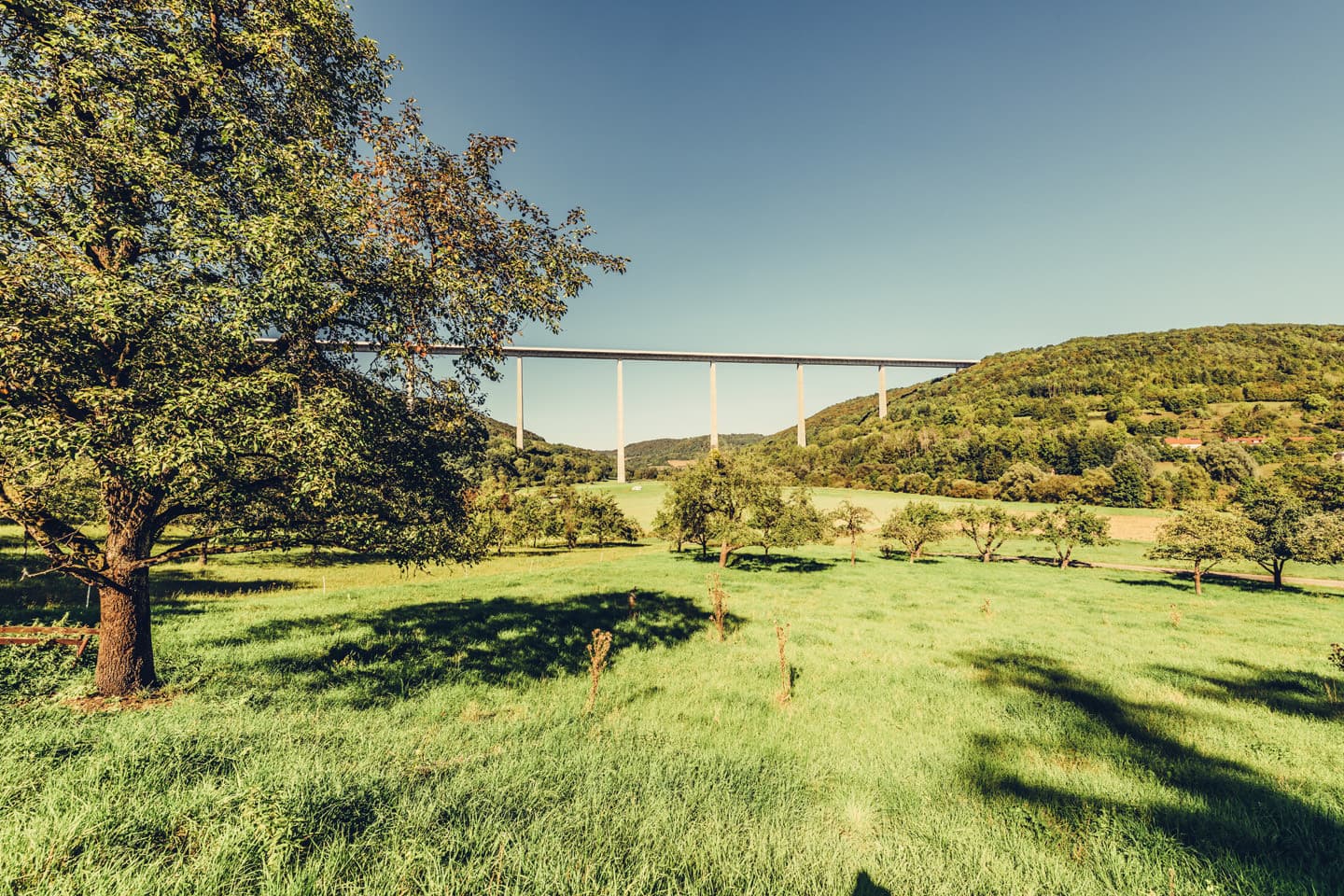 Etappe 2 Kochertalbrücke bei Braunsbach-Geislingen