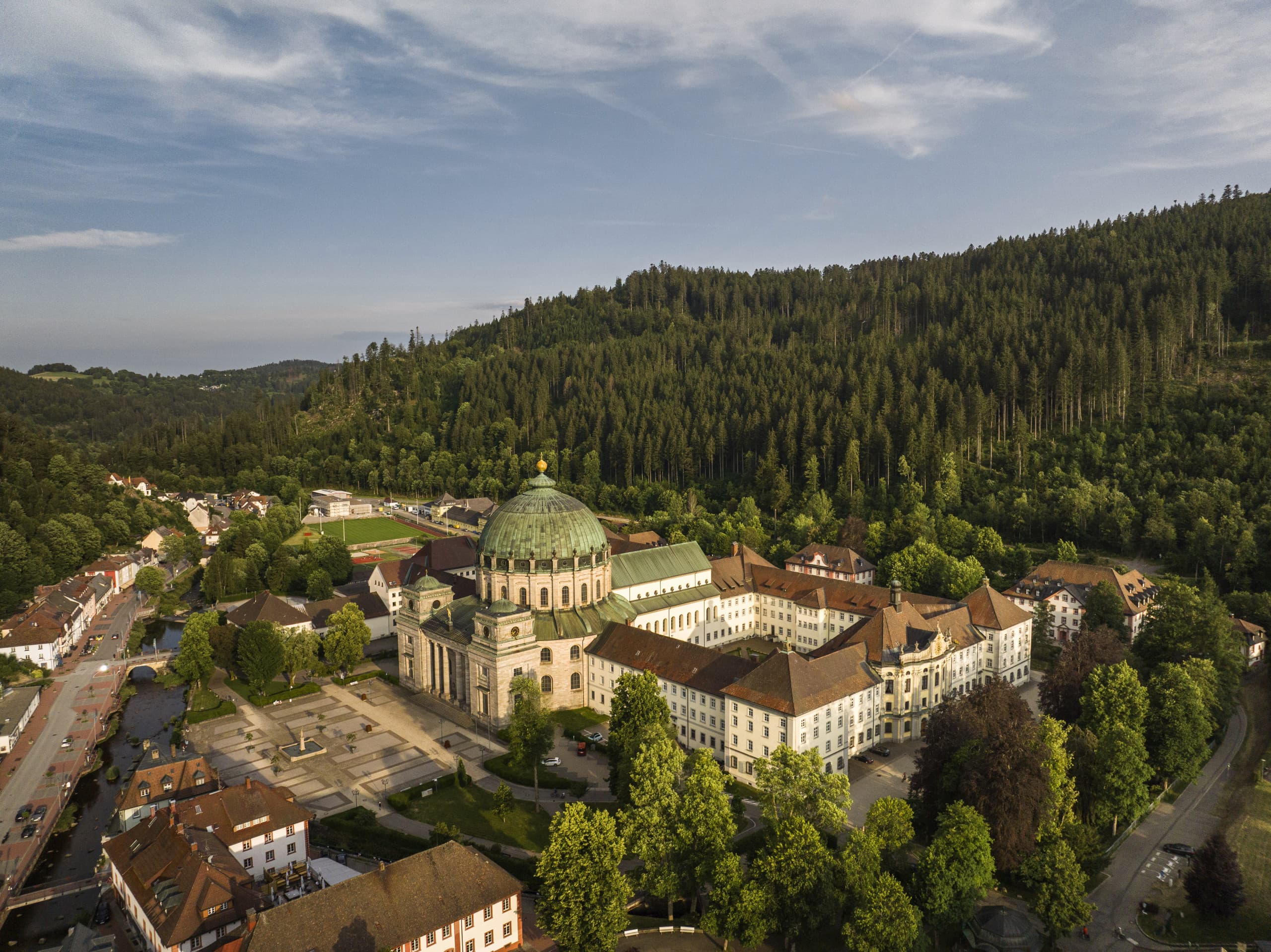 Blick auf Dom und Kloster