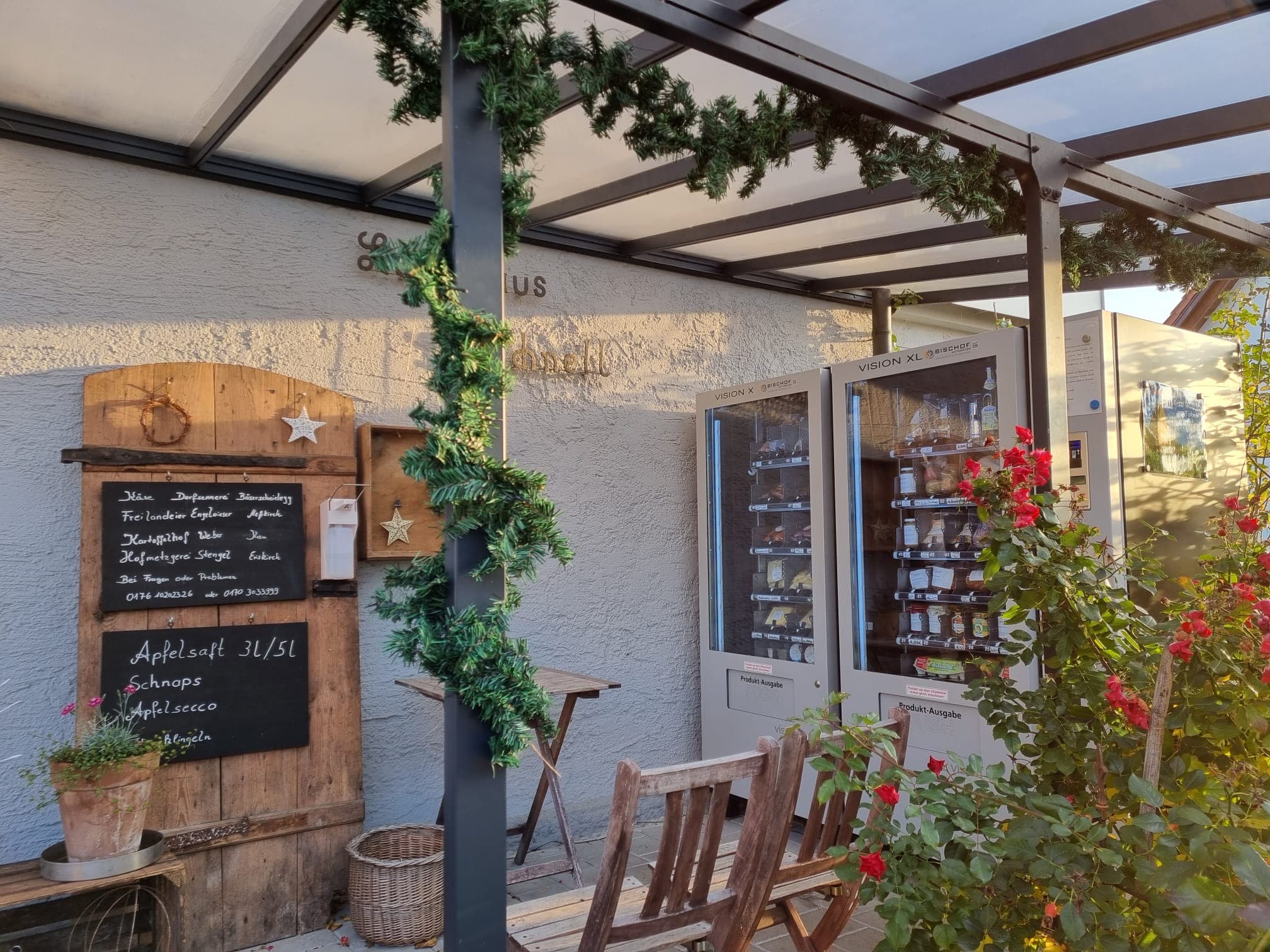 Verkaufsautomat Landhaus Schnell