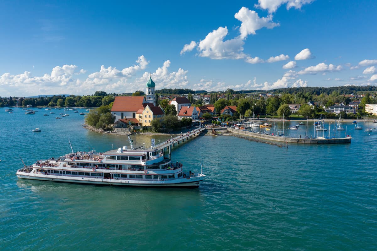 Schiffsanlegestelle Wasserburg