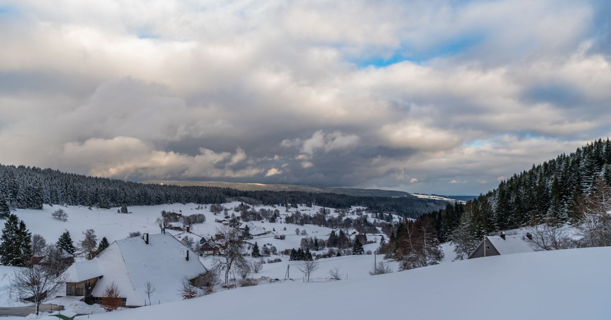 Shepherd`s Path (Hirtenpfad) in glorious white - the snowshoe hike